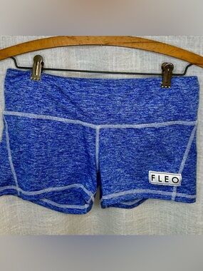 Fleo 3.25 contour Heathered Royal Blue Bike Shorts